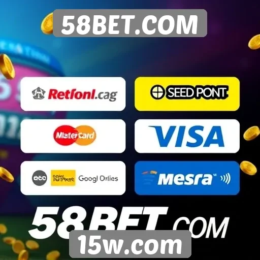 Métodos de pagamento e retirada no 58BET